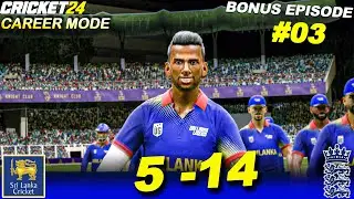 Unstoppable Bowling! 💥 5&ndash;14 vs England Masters | CRICKET 24 Career Mode Bonus Episode 03