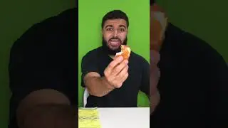 MCDONALDS JUNIOR CHICKEN Bottle Flip Food Challenge