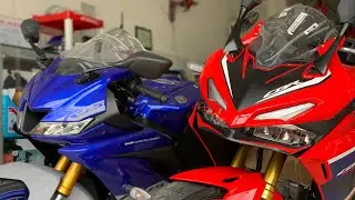 HONDA CB150R vs YAMAHA R15#shorts