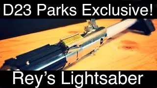 NEW D23 Disney Parks Exclusive Rey&rsquo;s Lightsaber (REVIEW)