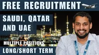 Latest Gulf Job Vacancies | Free Recruitment for Saudi, Qatar, UAE | ANDT Jobs Update #andt
