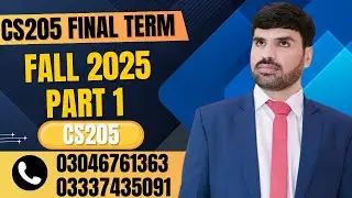 CS205 Final Term Part No 01 Fall 2025. https://chat.whatsapp.com/HNyhDYy0sF33DkbGstn5zK