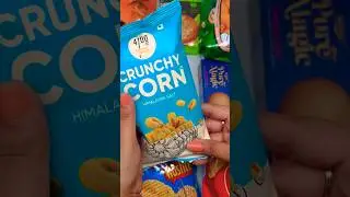 Opening 4700BC Crunchy Corn Himalayan Salt - Indian Snacks Review #shorts