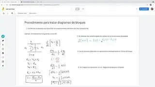 Obtención del diagrama de bloques de un circuito RC