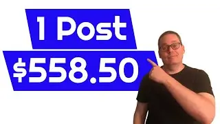 How To Make Money On Facebook By Posting Links | Copy and Paste and 1 POST = $558 80