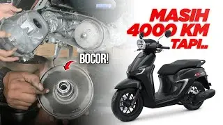 Baru 4.000 Km, Honda Stylo Sudah Rembes Oli CVT