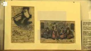 Las cartas ilustradas de Picasso a sus amigos Revent&oacute;s se exponen en Barcelona