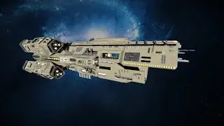 Megathon Crucible - Carrier Clas Hub - Space Engineers Ship Review