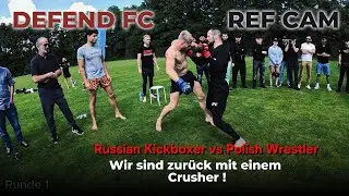 Russian Kickboxer vs Chechen Wrestler