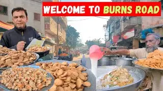 Explore Burns Road Food Street| Jama Cloth Market | Karachi Old Area | Karachi Food Explorer 