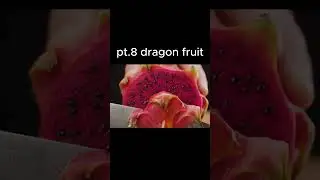 The Most Satisfying Slice: Dragon Fruit's Golden Surprise | ASMR