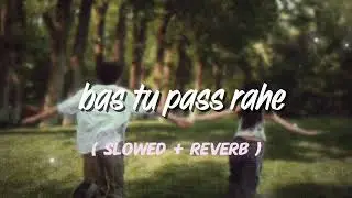 Bas Tu Pass Rahe (Slowed + Reverb + Bass Boosted) | 2026 Viral Hindi Lofi Song💔