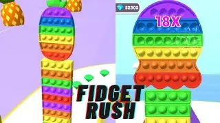 Fidget Rush Game | ASMR | Satisfying Gameplay Walkthrough #games #gaming #asmr #fidgetrush #gameplay