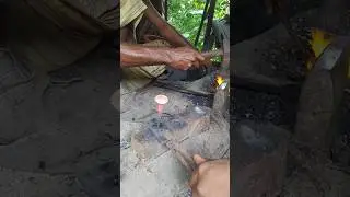 part~198 Handmade Blacksmith Art in 60 Seconds #Shorts #LoharKaj #TraditionalCraft