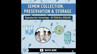 REPRODUCTIVE TECHNOLOGY:SEMEN COLLECTION PRESERVATION AND STORAGE