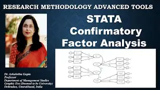 (21) STATA Confirmatory Factor Analysis (CFA) (cfa) (Confirmatory factor analysis)