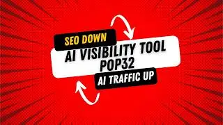 Pop32 AI Visibility Report Tool (similiar to SEO Keyword Ranking Tool)