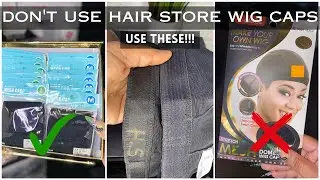 BEST CAPS FOR MAKING WIGS! | BETTER THAN HAIR STORE WIG CAPS!!!