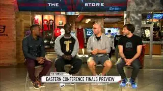 NBA Playoffs: 2015 Eastern Conference Finals Preview #TheHangoutNBA
