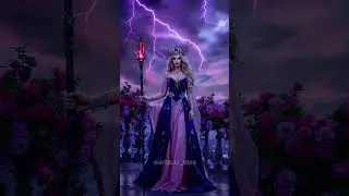 Disney Princesses as Dark Halloween Queens 👑🎃