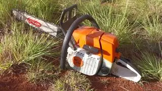 Huztl MS380 Kit Saw Running and Cutting