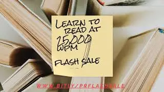 PhotoReading Flash Sale - Save up to &pound;300