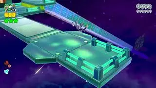 Super Mario 3D World (Switch) 4-3 Itemless Speedrun - Time: 31 (TWR)