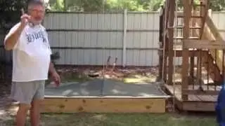 Covered sandbox