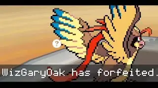 PokeMMO Battle Challenge WITH MODS WizKidLeon vs WizGaryOak [Alex vs Leon] He Rage Quit lol 