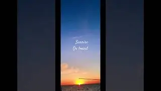 #море #sea #trance #dashberlin #live #жизнь #onboard #sunrise #восходдляродной❤️