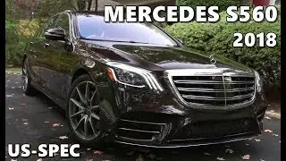 2018 Mercedes S560 4MATIC- Driving, Exterior, Interior