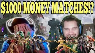 $1000 MONEY MATCH TOURNAMENT vs SAMDADUDE!?! HE GET'S $10,000!? | SMITE 2 1v1 DUEL