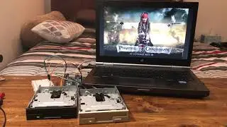 Floppy drive duet - Pirates of the Caribbean theme