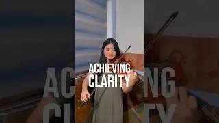 CLARITY in your NOTES #violin #violintutorial #violinshorts