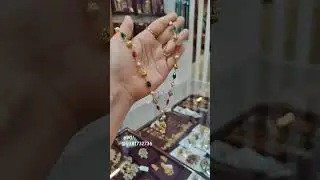 Real beads mala price:690/- WhatsApp 9381732736