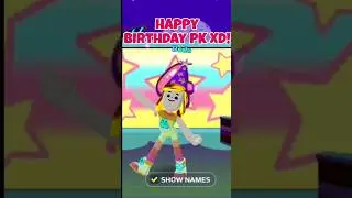 Happy birthday PK XD! #pkxd #pkxddodo