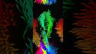 Flocking Sevenths #art #music #processing #generativeart