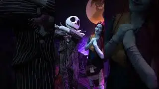 Happy Halloween from Jack Skellington and Sally at Mickey's Not-So-Scary Halloween Party 2025