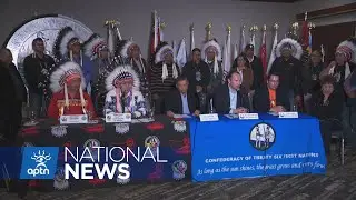 Treaty chiefs in Alberta reject province's proposed sovereignty act | APTN News