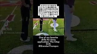 One of my favorite drills for force application: The Chop Drill.