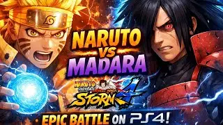 🔥🔥🔥 NARUTO ⚡ VS ⚡ MADARA 🔥🔥🔥💥 EPIC ANIME BATTLE 💥 | Naruto Storm 4 🎮 PS4 🎮#naruto #anime #boruto 