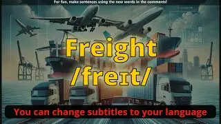 Freight meaning with 5 examples