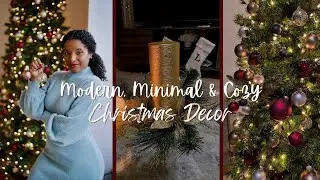 Modern, Minimal & Cozy Christmas Decor | Simple Christmas Decor Ideas