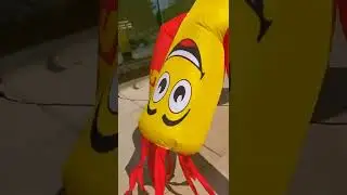 Tubeman won't stand up
