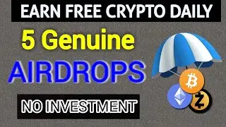 Crypto Airdrops | Earn coins without investmnt 💰💸
