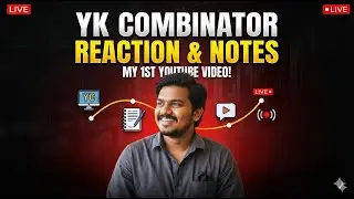 Y Combinator Course Reaction & Notes | My First Video!