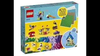 Classic LEGO #11717  1,500pcs Unboxing for Nethan