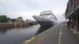 Wie funktioniert die Schleuse in Kiel-Holtenau?