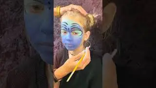 Kpop Demon Hunter Tiger Face Painting Tutorial 