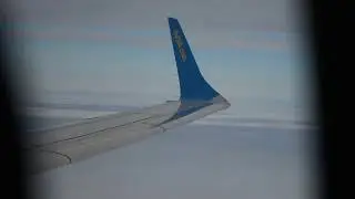 Embraer ERJ-190STD UR-EMB посадка в Одессе 21.XI.2018 / landing in Odessa ODS Ukraine